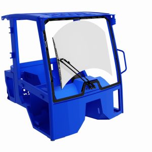 Single pantograph wiper system