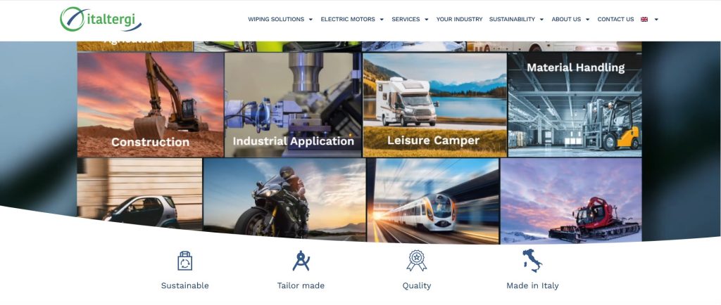 Italtergi - New Web site - All industries